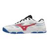 Mizuno Wave Medel 6 tlmiace nárazy protišmykové odolné priedušné nízke tréningové topánky unisex tenisky biele červené modré 81GA191521