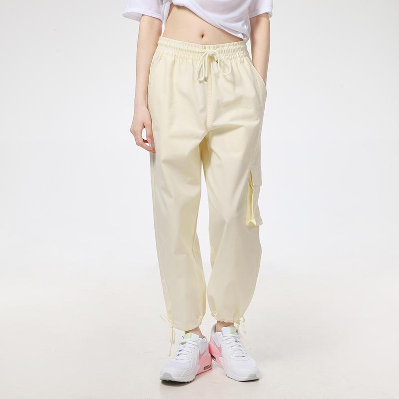 Nike Solid Pocket Running Knit Pants Women Pants Beige CZ9331-113