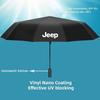 Car Umbrella Fully Automatic Folding Windproof Umbrella Sticker For Grand Cherokee Wrangler JK Gladiator Compass Renegade