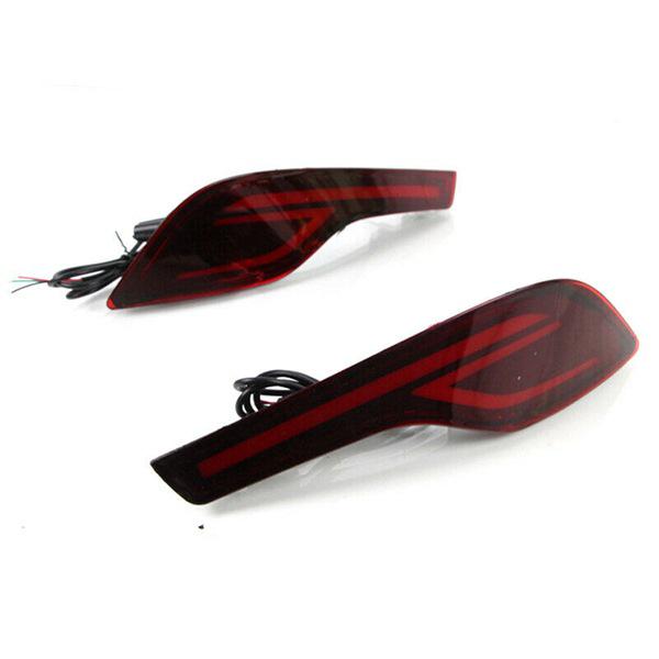LED Rear Bumper Reflector Taillights for 17-19 Honda CRV