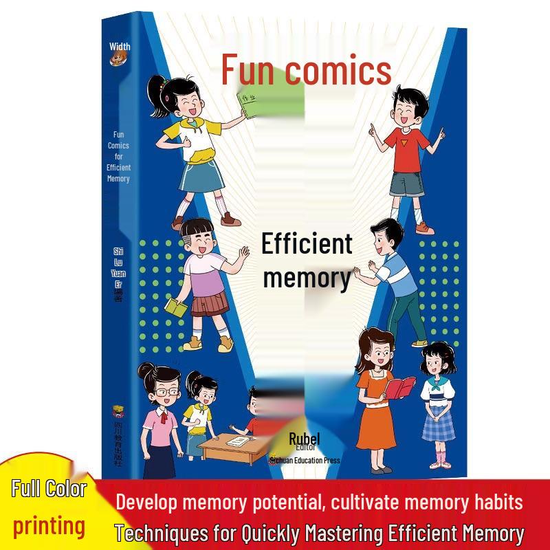 Genuine Memory-Boosting Manga: Enhance Learning & Cognitive Skills for Primary Students Extracurricular Reading.