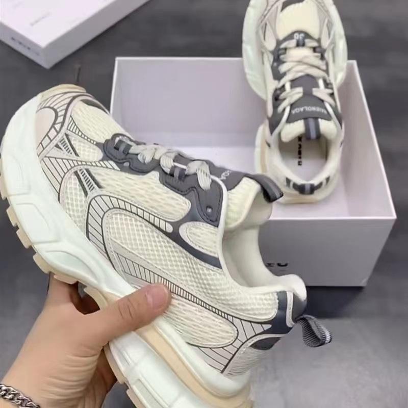 

2024 Женская обувь Кроссовки Женская обувь для отдыха Модная универсальная дышащая обувь на платформе с мелким носком на шнуровке Осень 40 покинуть белый