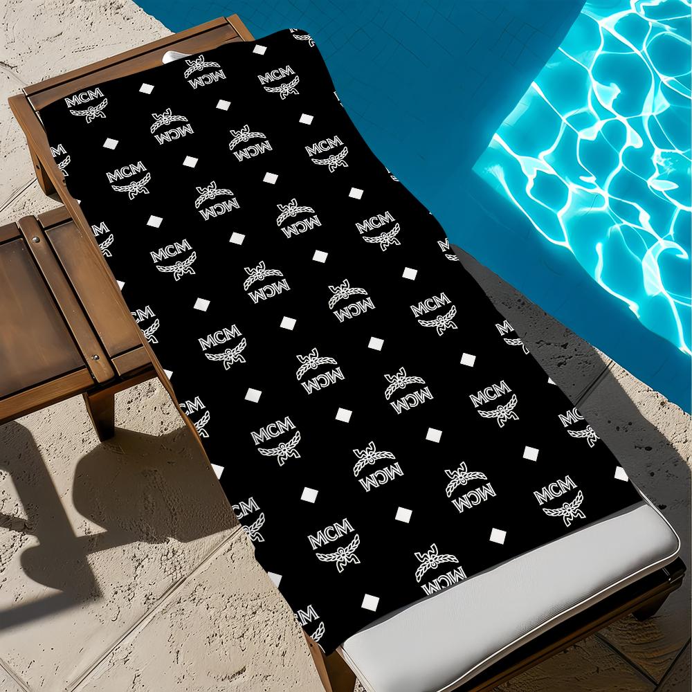 Logo Fashion M-M-MCM-ES Cool Towel Beach Quick Dry Soft Pool Towels Gift for Travel Gym Shower Camping sports