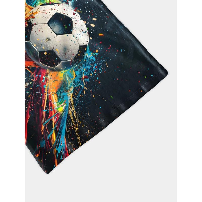 Barn T-shirt Bebis Pojkar Kläder Barn Fotboll Färg Splash Kläder T-shirt Toppskjortor Toppar Kortärmad koreansk pojkskjorta