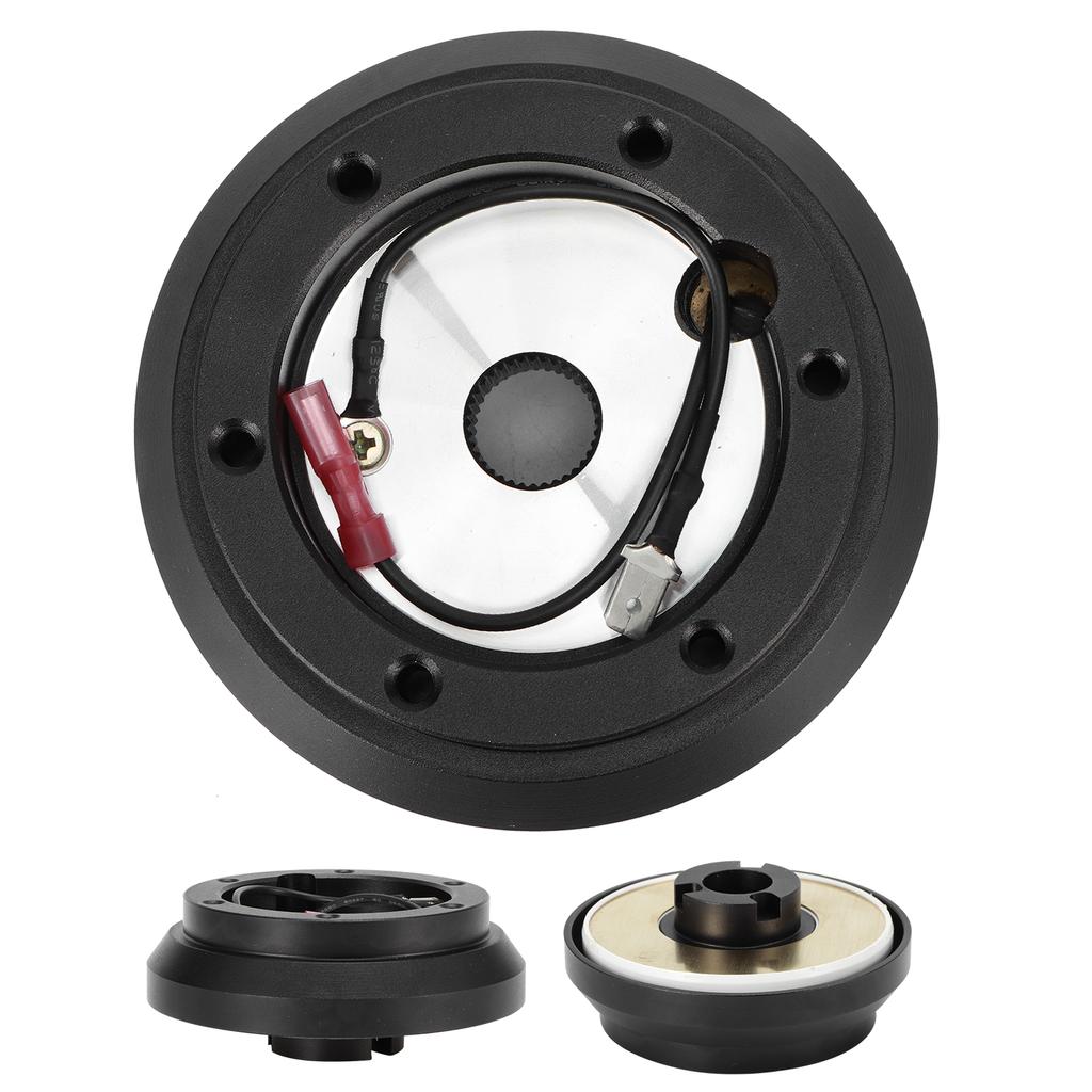 Steering Wheel Quick Release Hub Adapter 6 Holes Fit for Mitsubishi EclipseGalantLancerMontero