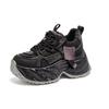 Women Platform Sneakers Fall Winter  Casual Shoes for Petite Chunky Shoes Non Slip Comfort Walking Shoes Fashion