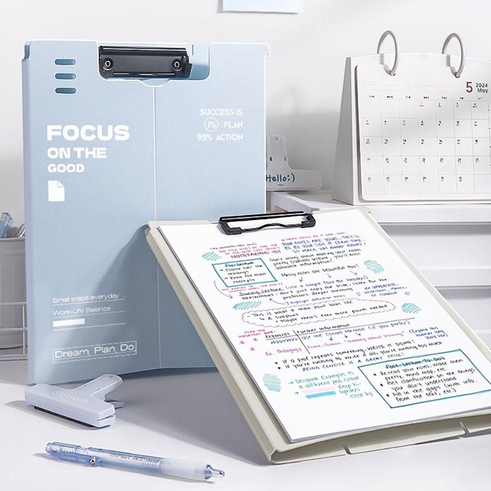 Multifunction A4 File Folder Verhical Writing Pad High Quality Verhical Plate Clamp  Stationery