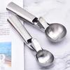 Stainless Steel Multifunctional Ice Cream and Fruit Baller Spoon