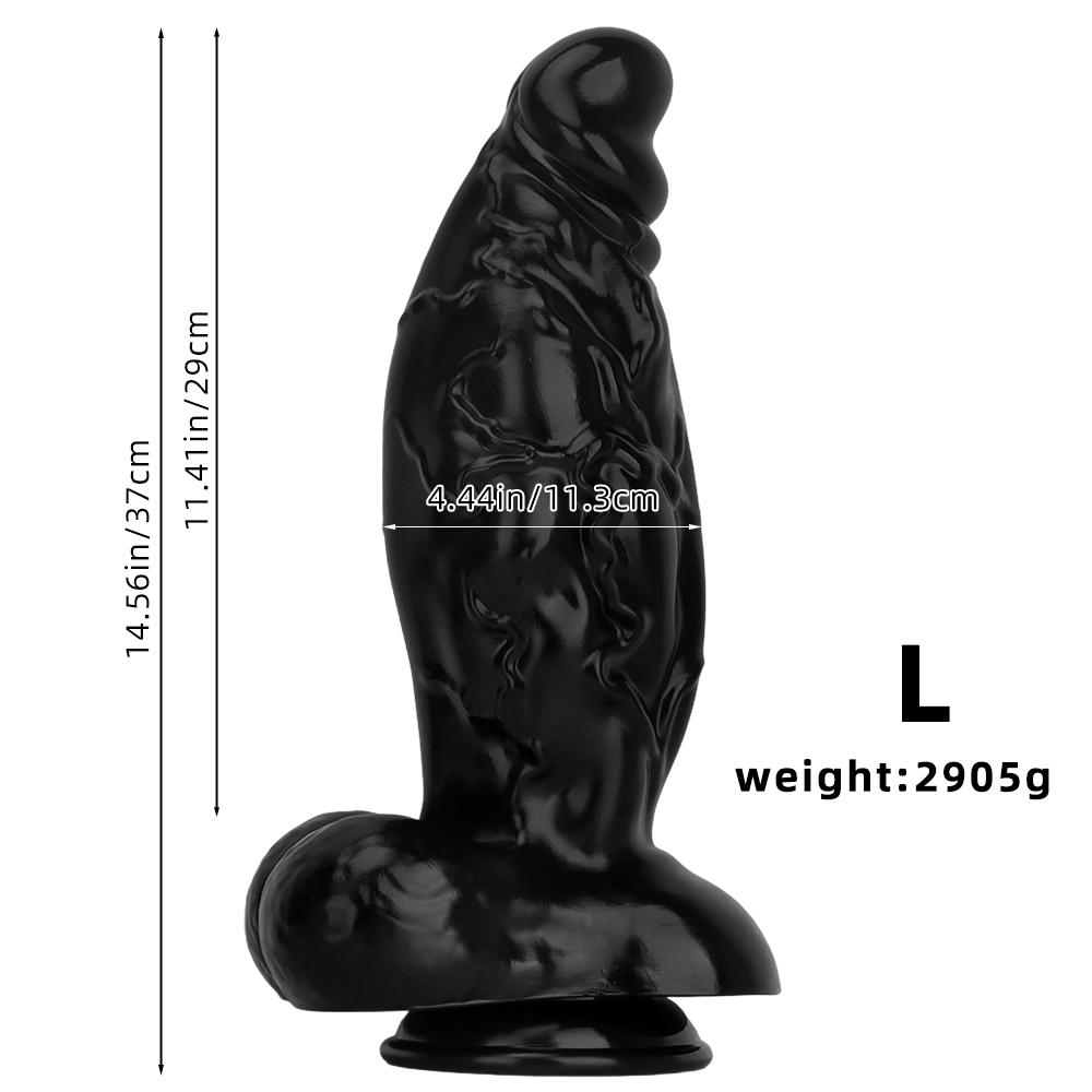 Soft PVC Dragon Head Dildo Anal Plug Big Fisting Butt Dilator Strap On Sex Toy for Adults