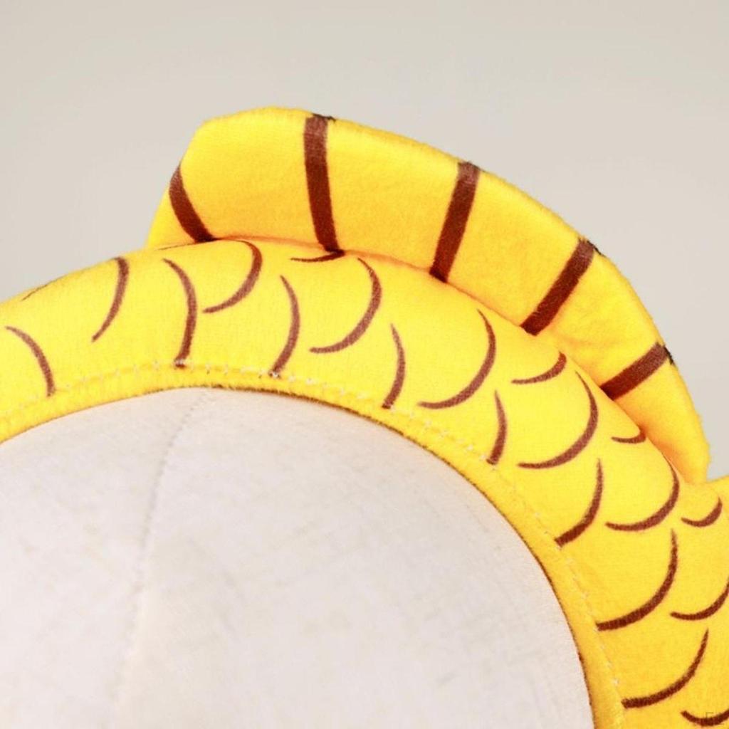 Yellow Fish Headband Shape Hair Hoop Cute Animal Headdress Plush Headpiece Headwear for Party