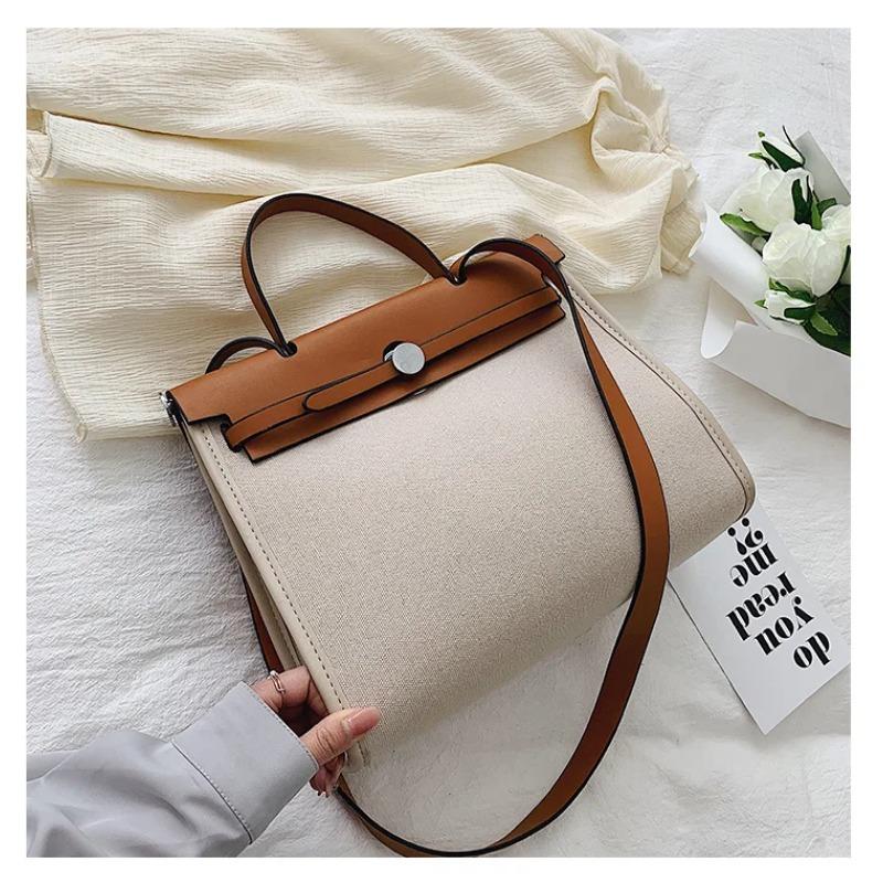 Moda Donna Piccole Borse a Tracolla in Tela Borse a Mano da Donna di Alta Qualità Borse a Spalla Lusso Designer Ladies Tote Borsa a Tracolla