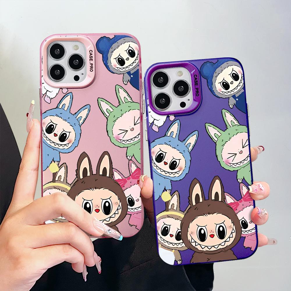 Malovaný vzor barevný stříbrný oboustranný pevný kryt odolný proti pádu proti pádu pro Xiaomi Redmi Poco