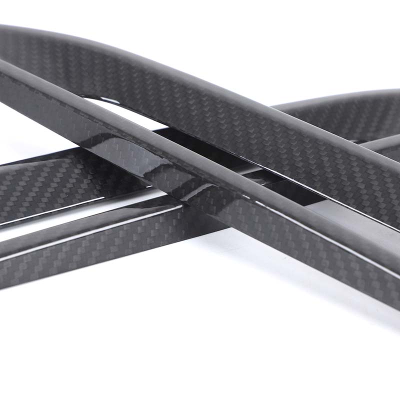 For Jaguar XF XE F-PACE Real Carbon Fiber Car Side Fender Vent Trim Cover Fender Side Air Outlet Cover Trim Car Accessories