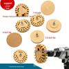 Pneumatic Deburring & Adhesive Removal Wheel, 3.5/4 Inch - Car Paint & Adhesive Remover.