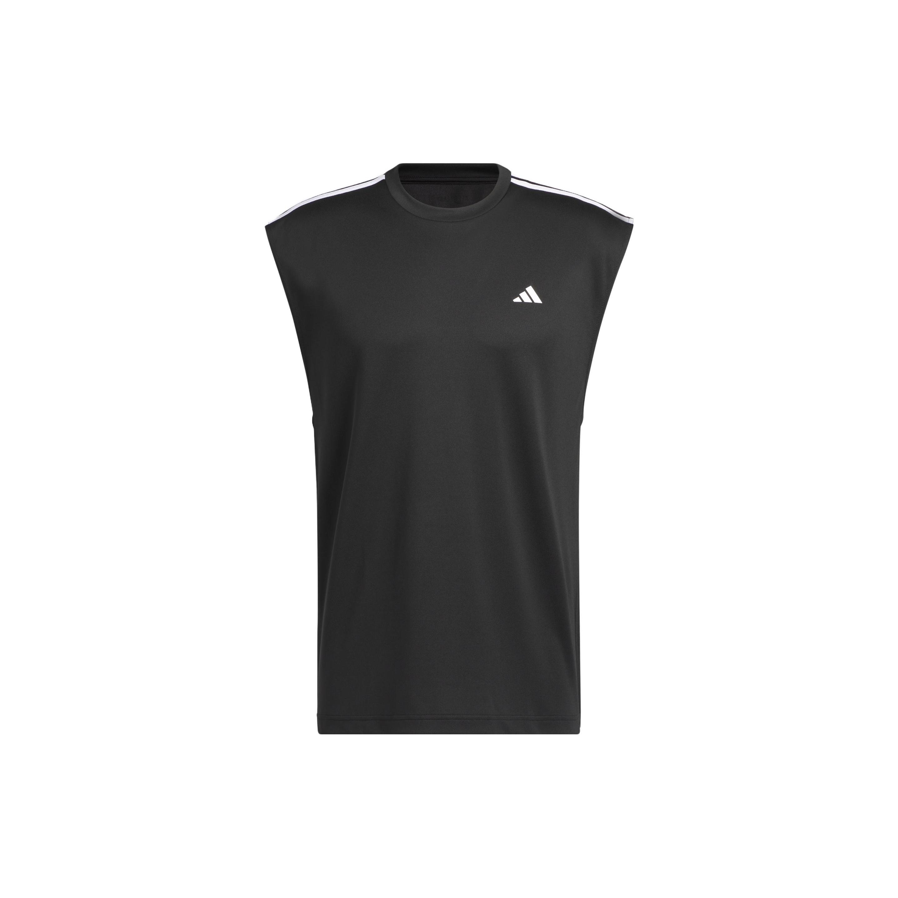 adidas All-world Sleeveless Tank Tee Black Men s IC2464 L