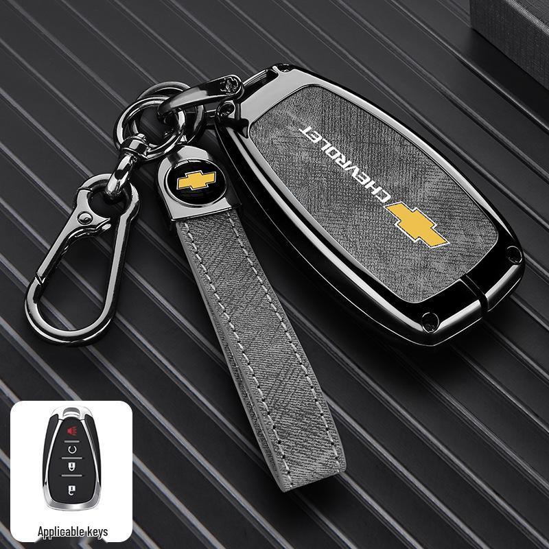 Chevrolet Key Case for Equinox, Malibu XL, Trax, Trailblazer, Orlando, Monza - Car Shell Cover