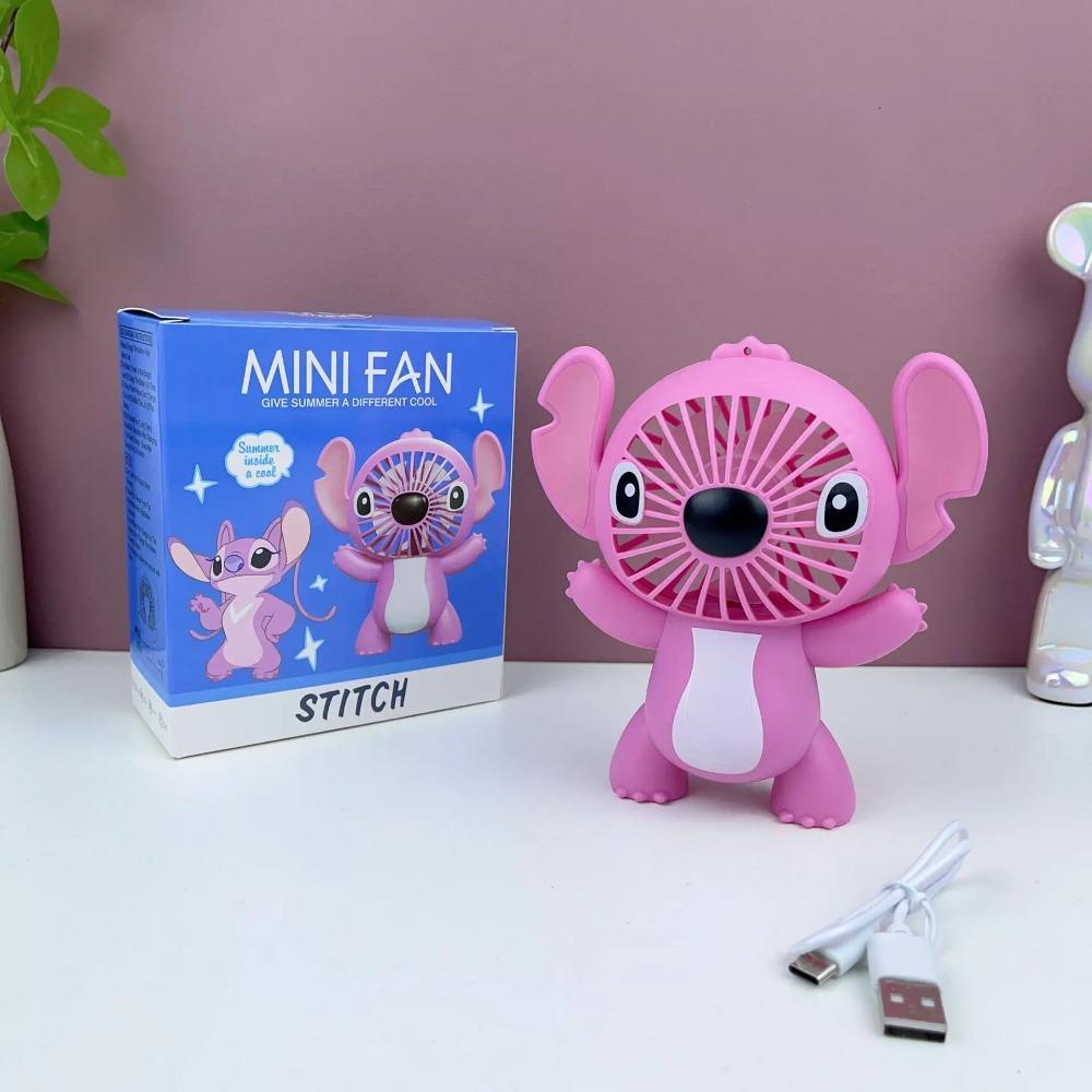 

Аниме Дисней Стич Фан Детский Студенческий Милый Стич Маленький Вентилятор Мальчики Девочки Летний Портативный Прохладный Вентилятор Детские Подарки Игрушки