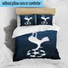 Set Biancheria da Letto Stampato Design Tottenham Hotspur F.C. 3 Pezzi Chiusura Copripiumino Include 1 Copripiumino & 2 Federe Set Biancheria da Letto Decorazioni per la Casa Regali
