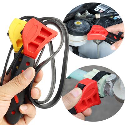 Oil Filter Puller Multifunctional Adjustable Belt Opener Disassembly Repair Tools Belt Opener Chain Wrench Motorcycle Auto Parts