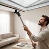Cap deschizător tijă fereastră filet 3/4" Ușor de instalat Înlocuitor cârlig trapă pentru jaluzea acoperiș