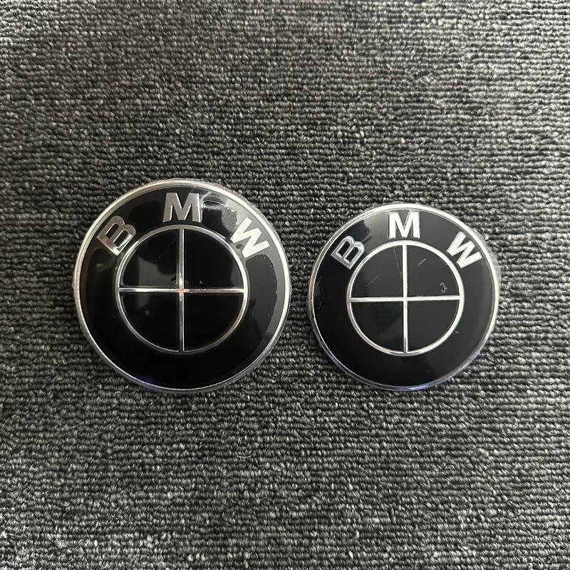 1 Stück Für Bmw E36 F20 E91 E53 E46 E39 E38 E90 E60 X1 X3 X5 X6 X7 Aufkleber Emblem 82mm 74mm Motorhaube Vorne Hinten Kofferraum Logo