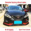 Nissan Sylphy Främre Läpp Splitter Kit med Kollisionsskyddsremsor