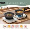 WANGYUANJI 18cm Induction Gas with High Heat Ramen Milk for People Wok, Single-Handed Pot, Compatible, Compatible, Lid, Efficiency, Non-Stick,