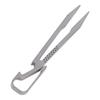 Small Tweezer Professional Ti Alloy Mini Keychain Tweezer EDC Tweezer Bottle Opener for Camping Travel Outdoor