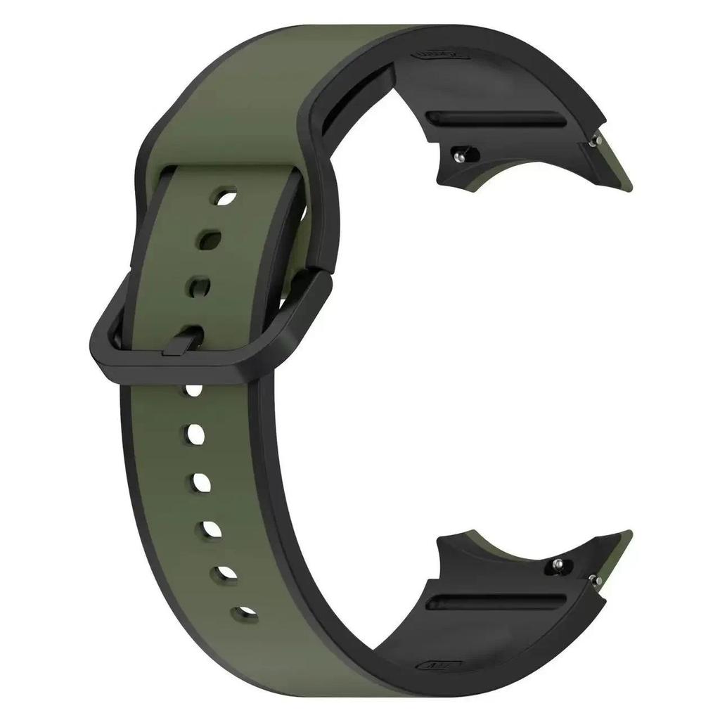 No Gap Silicone Strap For Samsung Galaxy Watch 7/6/5/4 40mm 44mm Sports Breathable Durable Bracelet Watch 6 4 Classic/5 Pro 45mm
