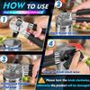 Ergonomic Jar Opener Smooth Cutting Edge Bottle Openers Manual Can Opener  Kitchen Tool