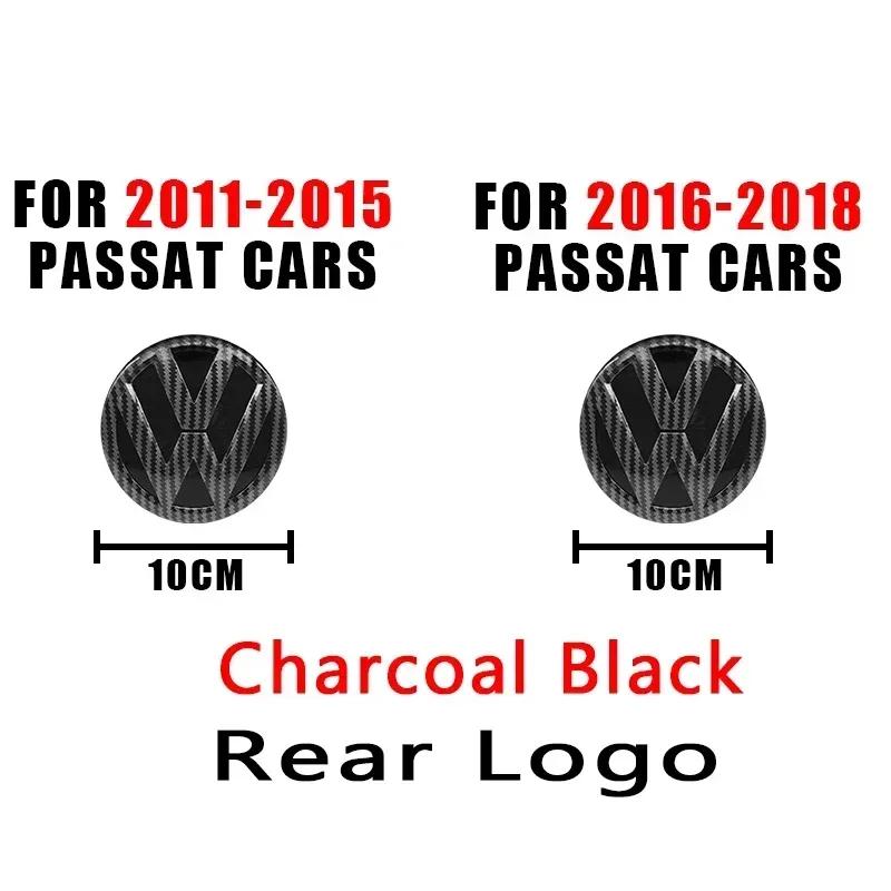 ZCKOT1 VW Logo Car Badge Hood Front Fence Rear Trunk Emblem Sticker For Volkswagen PASSAT B6 B7 2011-2015 Passat B8 2016-2018 Accessory