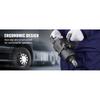 SucceBuy  Air Impact Wrench Up to 2730ft-lbs Reverse Torque Output 1"Pneumatic Impact Gun for Heavy Duty Repairs and Maintenance