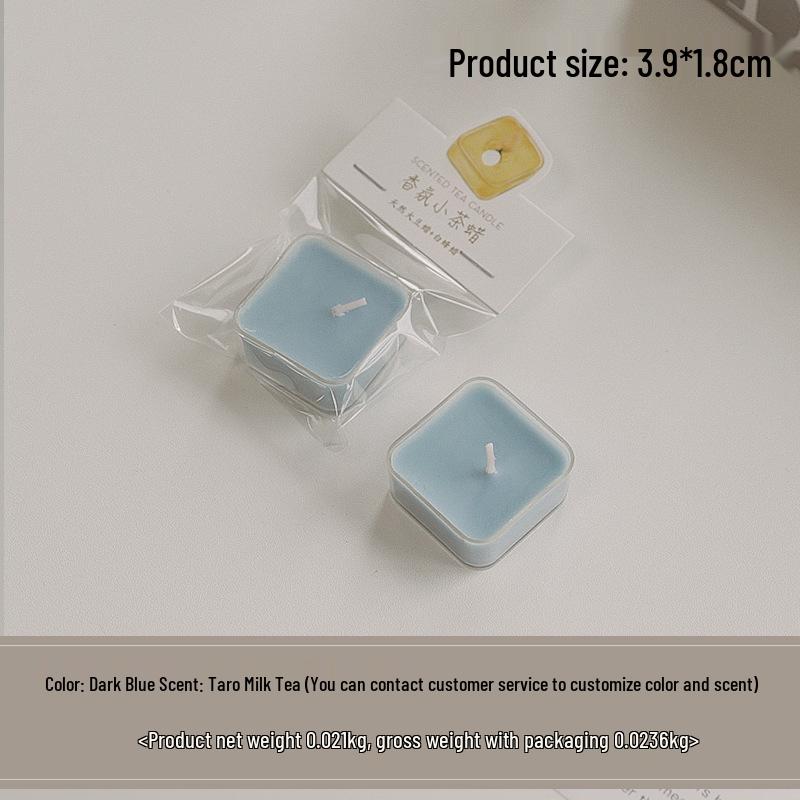 Colorful Heart-Shaped Scented Tealight Candles for Aromatherapy and Celebrations