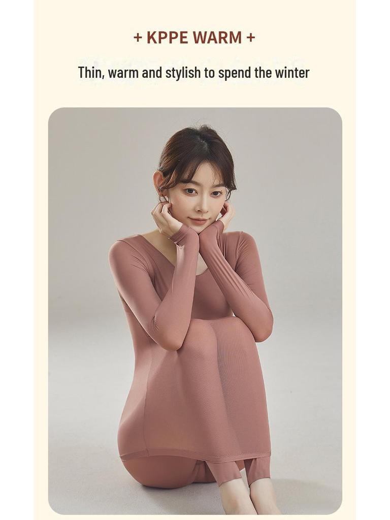 Hyaluronic Acid Thermal Shirt: Ultra-Thin, Invisible Heating, High-Elastic Skin Care Undershirt for Autumn