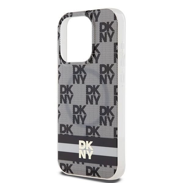 Dkny Dkhmp14Lhcptsk Iphone 14 Pro6.1 Czarny/Black Hardcase Iml Wzór Szachownicy Mono & Drukowane Paski Magsafe