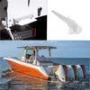 Universal Marine Speed Gauge Acceleration Guide Tube – 80 Mph Speedometer Pitot Tube, Anti-Weed Design, Replacement For Most Boats