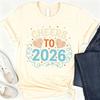 New Year Cheers To Casual Printed TShirt Crew Neck Short Sleeve Cotton Top All Seasons Fashion Soft Breathable Outdoors