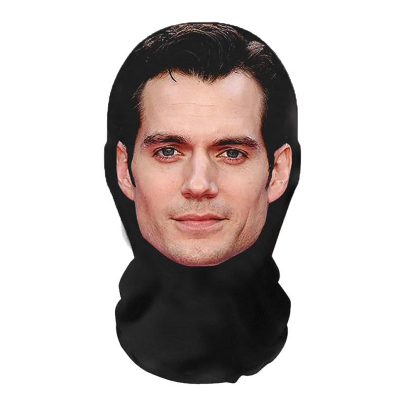 New 2026 Realistic 3D Mask Full Face for Women Man Cosplay Accessories Mascaras Halloween Masquerade Mesh Headgear