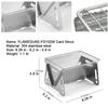 Folding Portable Barbecue Charcoal Grill Barbecue Desk Tabletop Outdoor Stainless Steel Smoker BBQ for Outdoor Cooking Camping