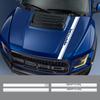 TTCD4 Car Hood Sticker For Ford F150 F-150 Ranger Raptor Truck Vinyl Stripes Decor Cover Pickup Style Decal Auto Tuning Accessories