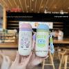 Huaxiang 5279 Portable Cartoon Thermos Cup - 316L Stainless Steel, Cute Couple Gift for Students