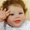 55CM waschbare fertige Reborn-Puppe Neugeborene schlafende Babypuppen 3D-Haut mehrere Schichten Malerei
