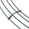 2 Stück Kaninchen Drahtkranz Personalisierter Oster-Blumen-Spiralkranz 2er Pack/Los Hase Und Außenbereich 2 Stück/Set Metall Und Dekoration