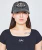 LMC Washed Denim Gothic Oval 6Panel Cap Black