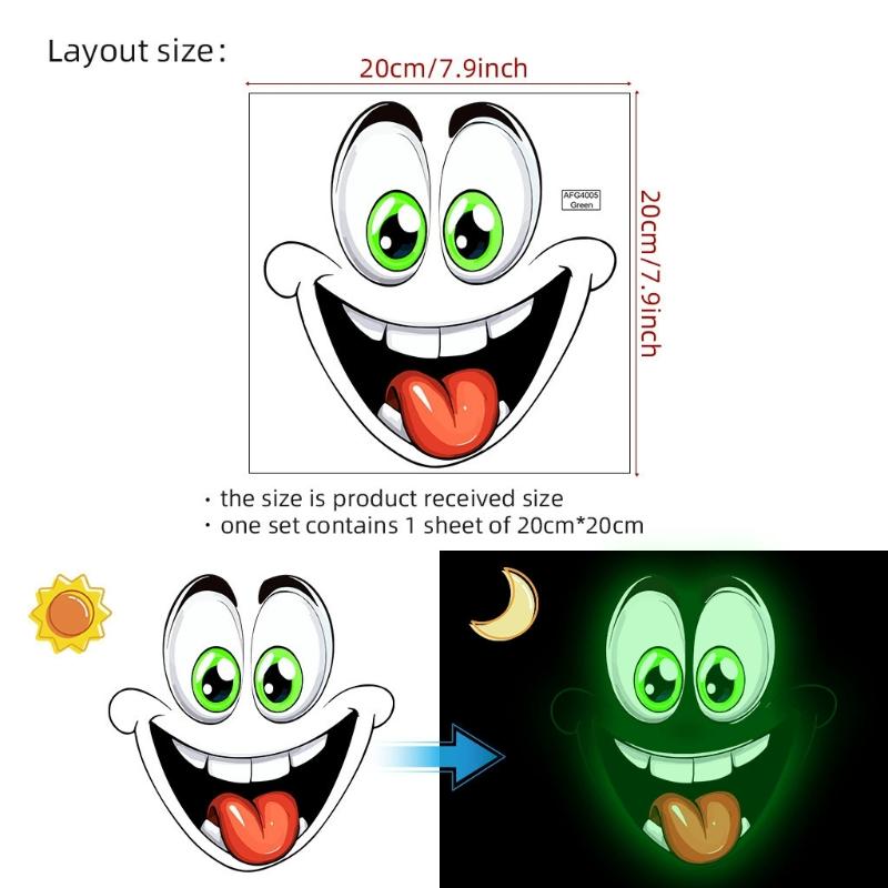 

Светящиеся в темноте забавные наклейки на унитаз, водонепроницаемые, съемные, самоклеящиеся ПВХ наклейки, декор для ванной комнаты, наклейки на стену B