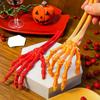 Flexible Halloween Skeleton Hand Spooky Human Skeleton Palm Model  Home Desktop Decor