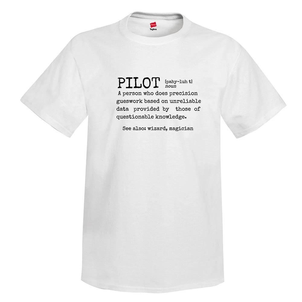 PILOT Airplane Aviation T-Shirt M