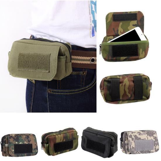 

Водонепроникна поясна сумка з камуфляжним поясом Molle Tactical для телефону