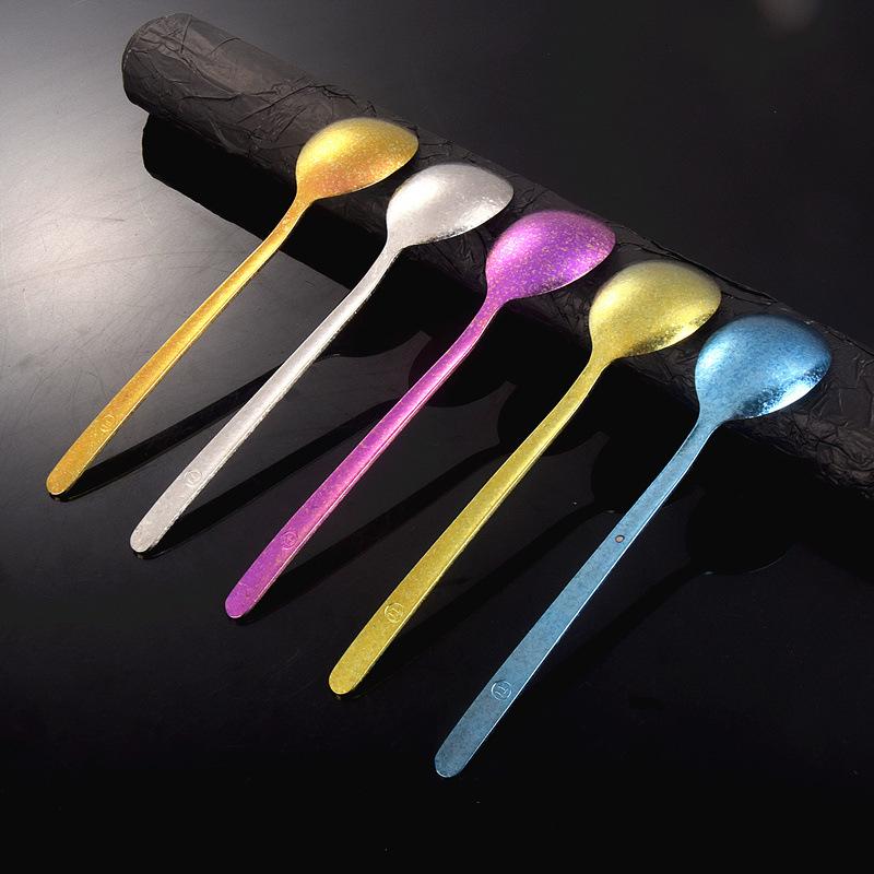 Long Handled Creative Mixing Outdoor Camping Household Spoon