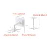 360 Degrees Rotating Hook Punch-Free Kitchenware Storage Rack Clothes Ties Hanging Organizer Holder Bathroom Kitchen Utensils